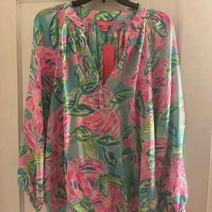 Lily Pulitzer Elsa Silk Top
